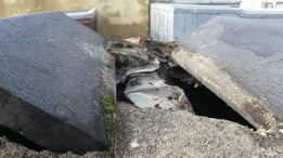 asbestos chimney