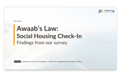 Awaabs Law 2nd Report