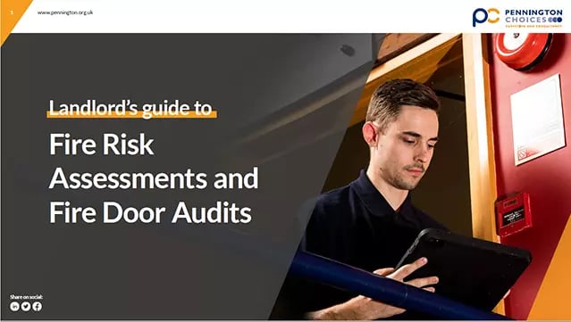 WebP - Landlords guide to Fire Risk Assessments and Fire Door Audits - cover image