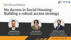 No Access in Social Housing Building a robust access strategy